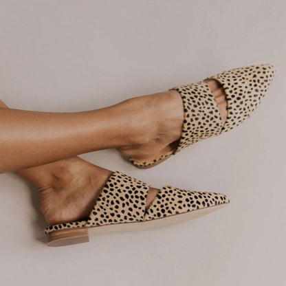 Women's Suede Pointed Toe Flats