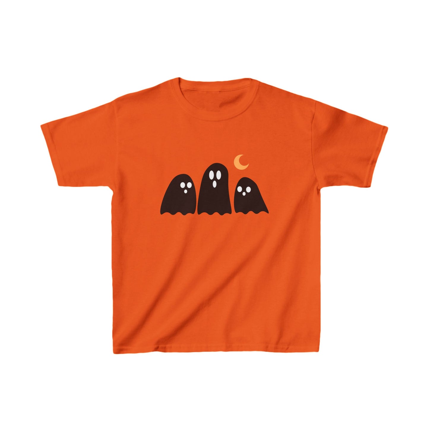 Ghost Kids Tee - Heavy Cotton Halloween Shirt