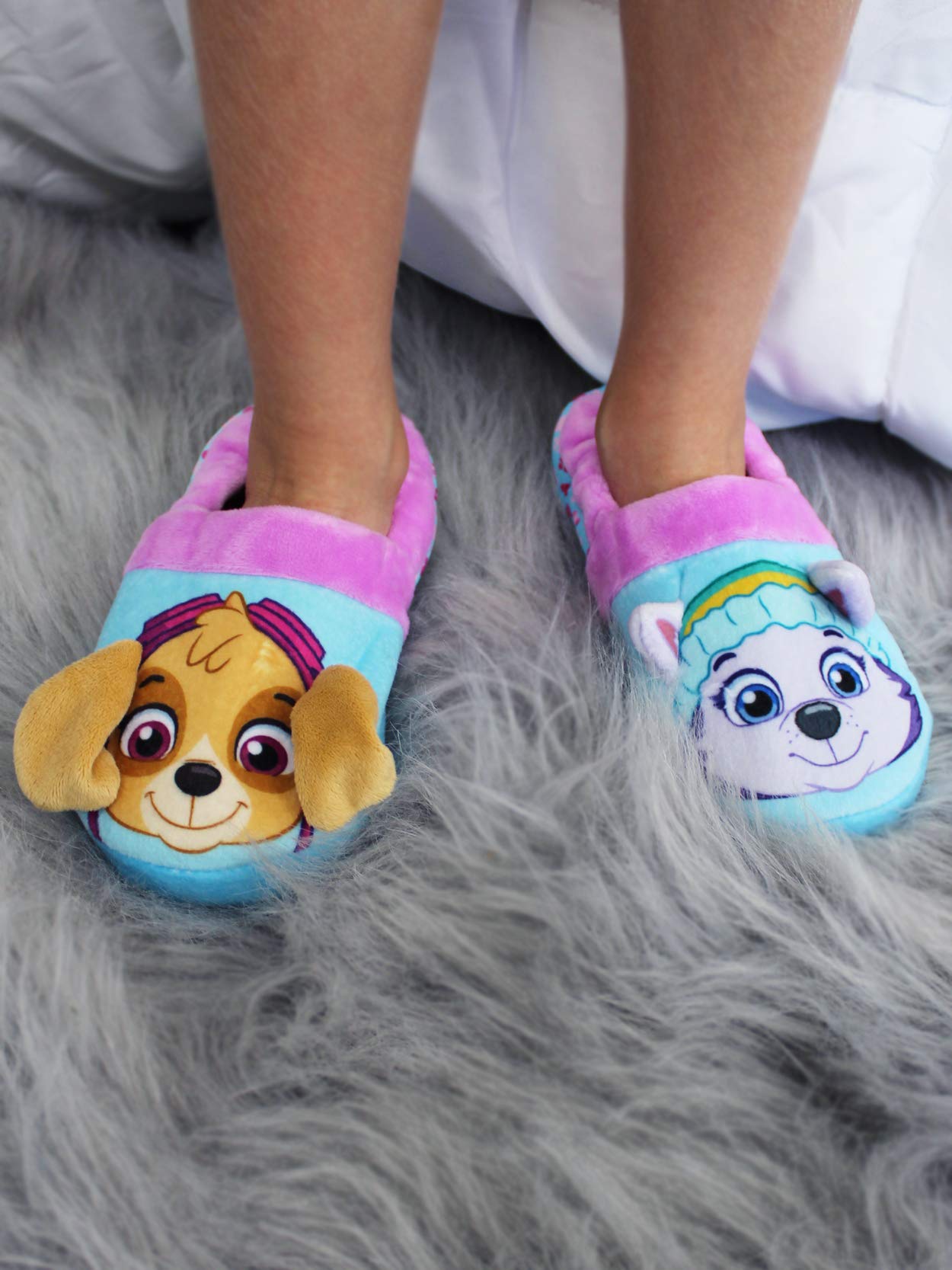 Paw Patrol Skye Everest Toddler Girls Plush Aline Slippers