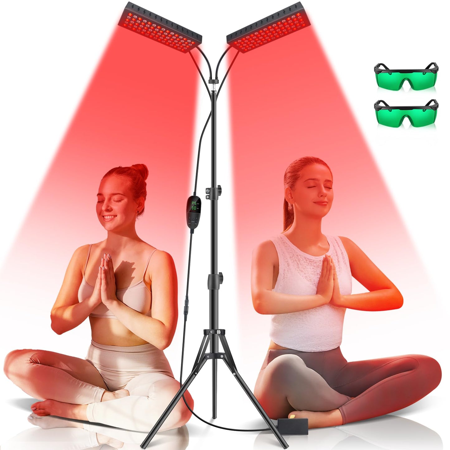 "Sponsored" Brand: Astarexin Color: Black Features: 【Powerful Home Use Red Light Therapy Device】 -150PCS, 5 Levels Power Choice, total 55W Powerful red light lamp. Red therapy light shoots like lightning straight into our tissues and cells which doubles t