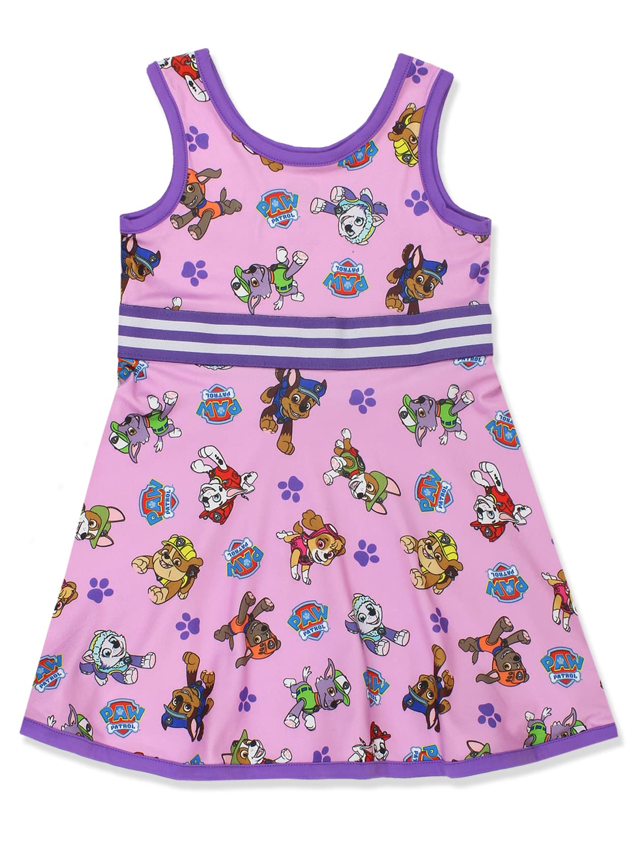 Paw Patrol Toddler Girls Fit and Flare Ultra Soft Dress