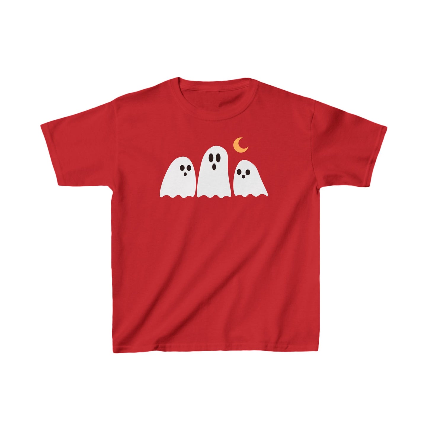 This vintage-inspired Ghost Kids Tee, made from soft, midweight US cotton, offers a sophisticated and timeless style suitable for everyday wear. Its crew neckline and pearlized tear-away labels add to its luxurious feel, while its ethical and sustainable