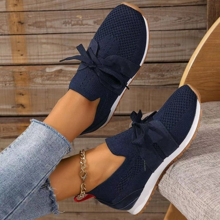 Women’s Lace Up Mesh Sneakers