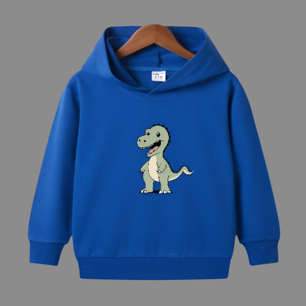 Unisex cotton dinosaur hoodie: This hoodie is made from comfortable cotton and features a fantastic prehistoric friend! "Made from cotton, this hoodie will have you feeling as cozy as a T-Rex in a nest (and you'll look just as fierce, too!) Plus, the ador