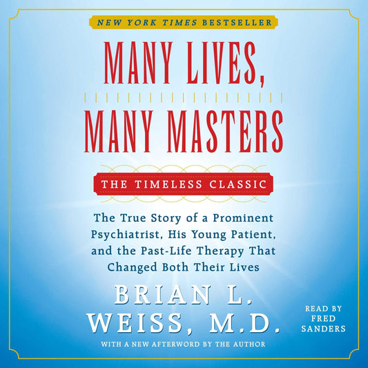 Author: Brian L. Weiss MDBrand: AudibleBinding: Audible AudiobookFormat: UnabridgedRelease Date: 28-12-2021Details: From author and psychotherapist Dr. Brian Weiss comes the classic New York Times best seller on the true case of the past-life therapy that