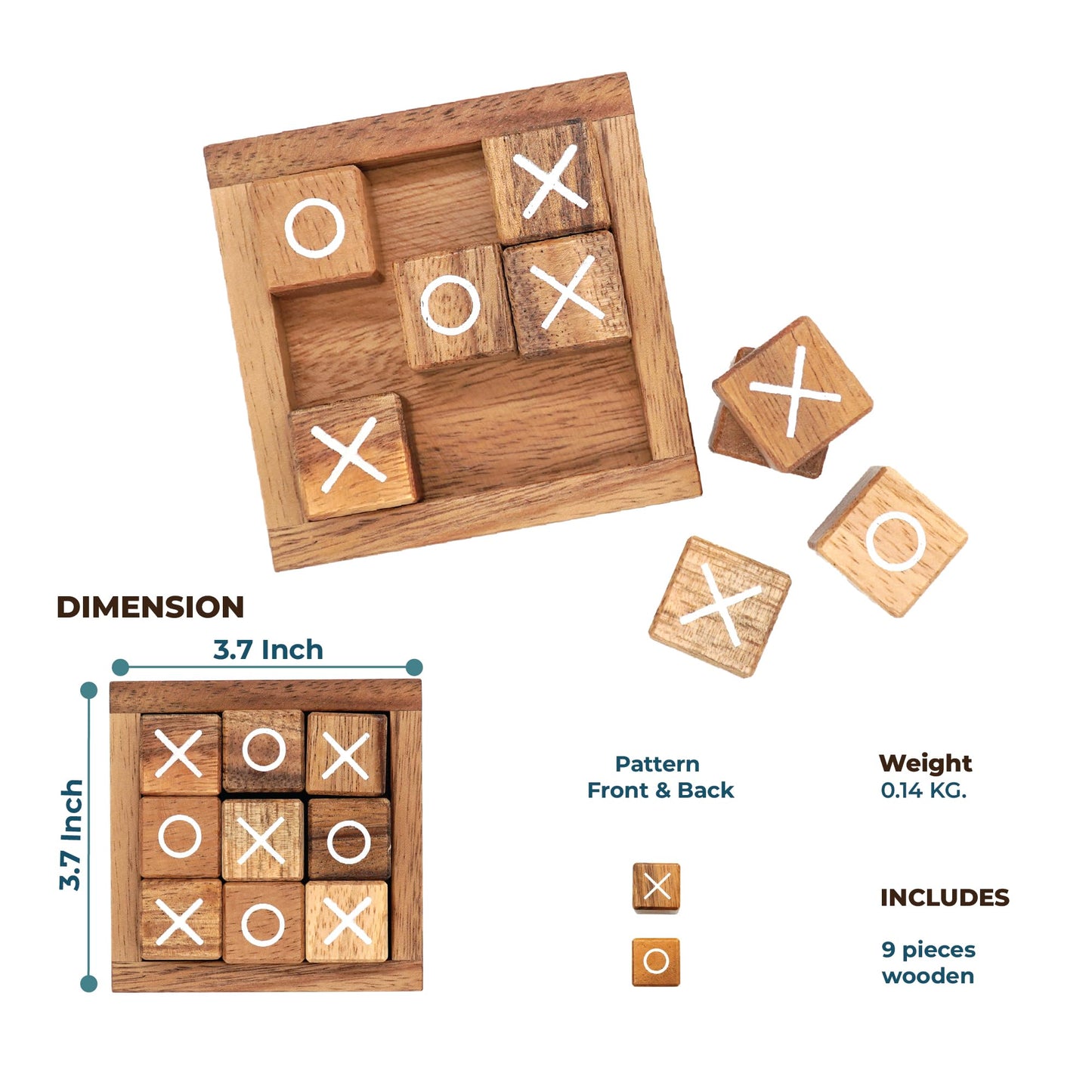 Details: BSIRI Ultimate Fun Games Set features a diverse array of wooden games and puzzles designed to amplify fun-filled moments for all ages. 1. BSIRI Wooden Puzzle Box Set (12 Games): Immerse yourself in brain-teasing challenges and 3D puzzles suitable