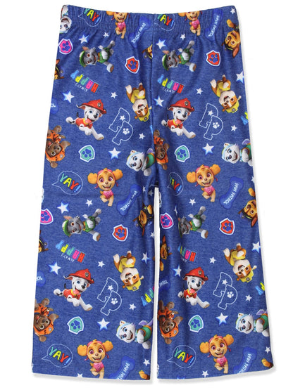 Conjunto de pijama estilo abrigo de franela para niños pequeños de Paw Patrol