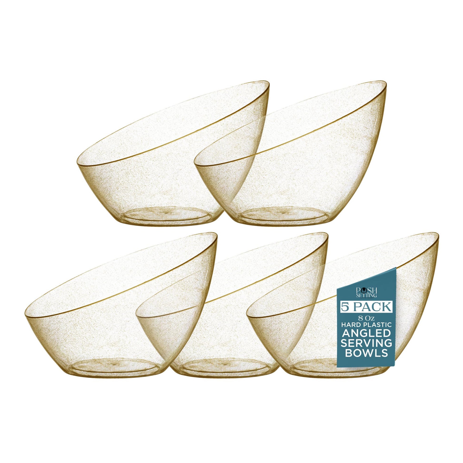 "Sponsored" Brand: Posh Setting SOLVE YOUR SERVING PROBLEMS WITH OUR SET OF 5 PLASTIC BOWLS: Tired of flimsy disposable serving bowls that break and disappoint? Say goodbye to the hassle with our set of 5 sturdy, premium plastic serving bowls. Our party s