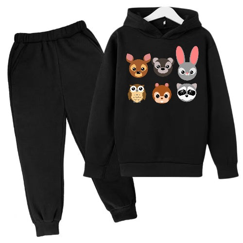 Woodland Friends Unisex Hoodie & Pant set