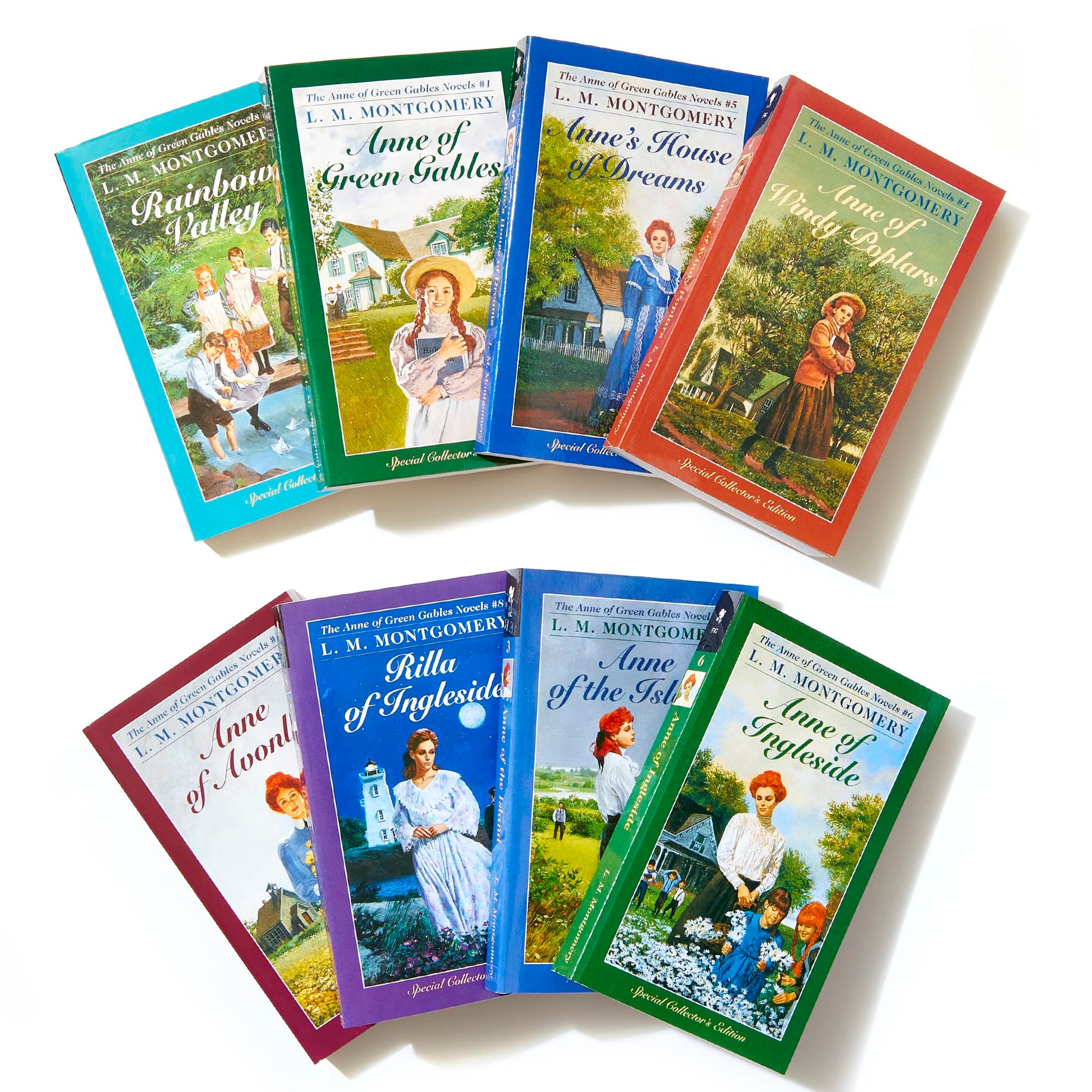 Anne of Green Gables Box Set by L.M. Montgomery. Complete classic series, perfect for ages 9+. 2088 pages, reissue edition. A timeless gift for book lovers!