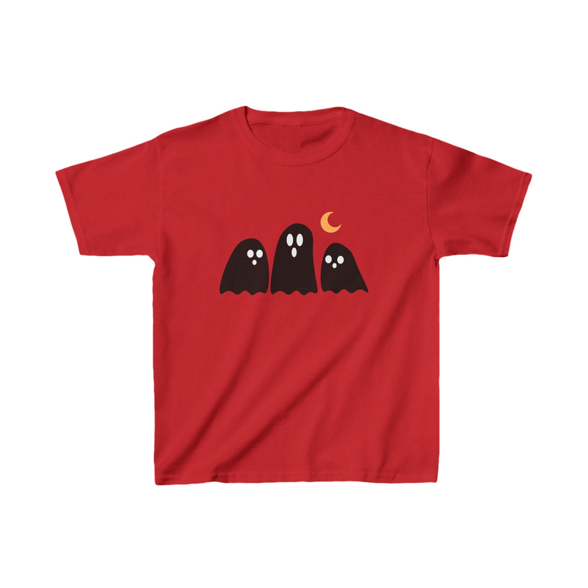 Ghost Kids Tee - Heavy Cotton Halloween Shirt