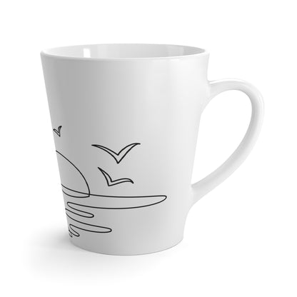 Seascape Latte Mug