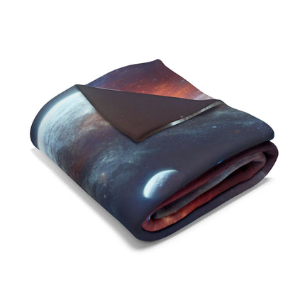 This Vast Galaxy Arctic Fleece Blanket exudes a cosmic and dreamy vibe, perfect for stargazers and space enthusiasts. It offers warmth and comfort, making it ideal for cozy nights at home or outdoor adventures. This blanket is relevant for occasions like