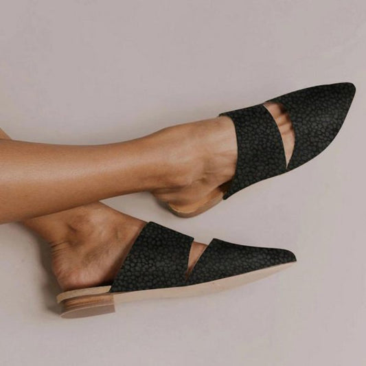 Women's Suede Pointed Toe Flats