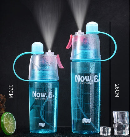 Portable Mist Spray & Water bottle duo