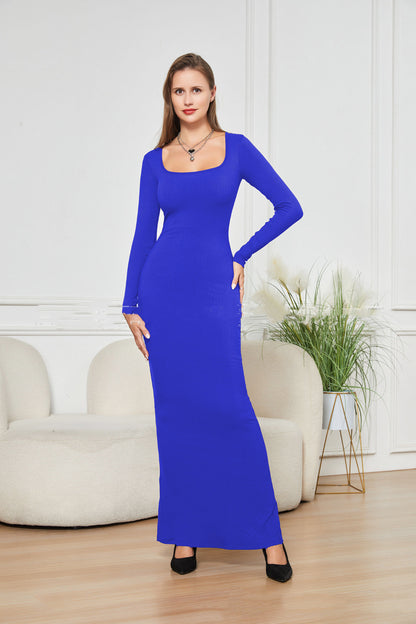 Women's Beautiful Long Sleeve Dress with Shape Support