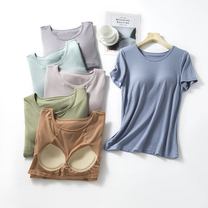 Women's Loose-fitting Tshirt with Bra included