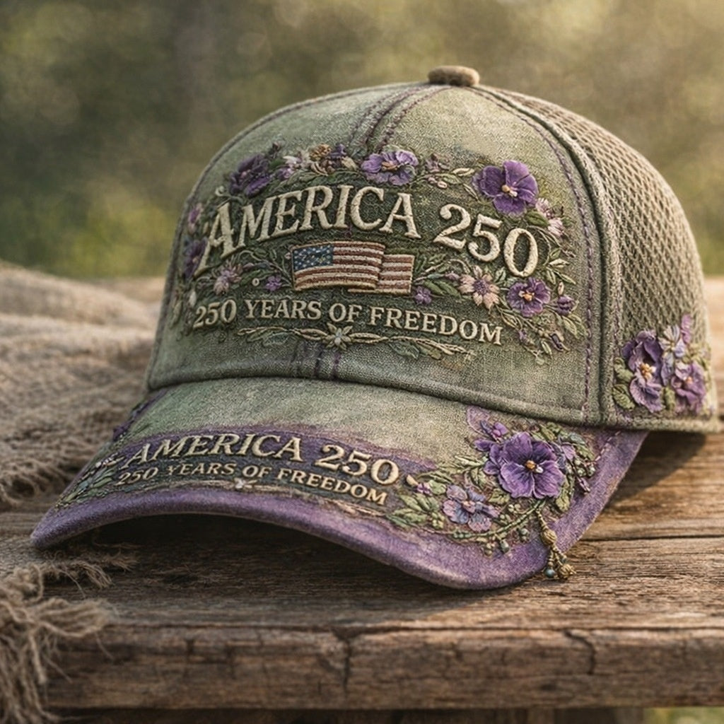 Independence Day 3D Digital Print Baseball Cap