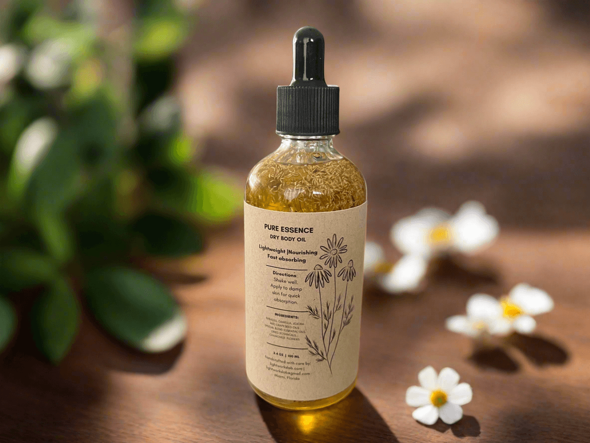 Botanical Body Oil & Soap Set