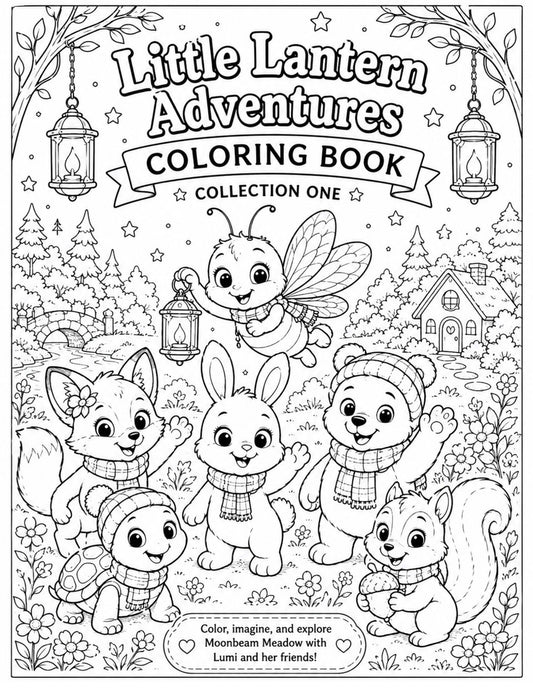 Moonbeam Meadow Coloring Book