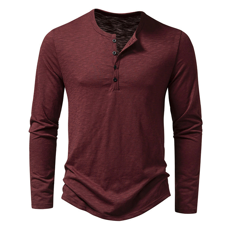 Enhance your wardrobe with our stunning long-sleeved button down t-shirt, perfect for any occasion. Versatile enough to dress up or down, it's the ideal choice for casual office wear, lunch or dinner dates, and even a night at the movies. Size: