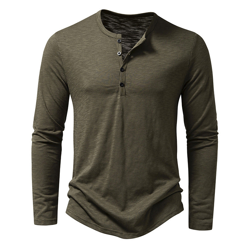 Enhance your wardrobe with our stunning long-sleeved button down t-shirt, perfect for any occasion. Versatile enough to dress up or down, it's the ideal choice for casual office wear, lunch or dinner dates, and even a night at the movies. Size: