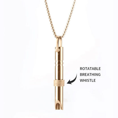 Stress - Panic Attack Relief Mindfulness Breathing Technique Pendant