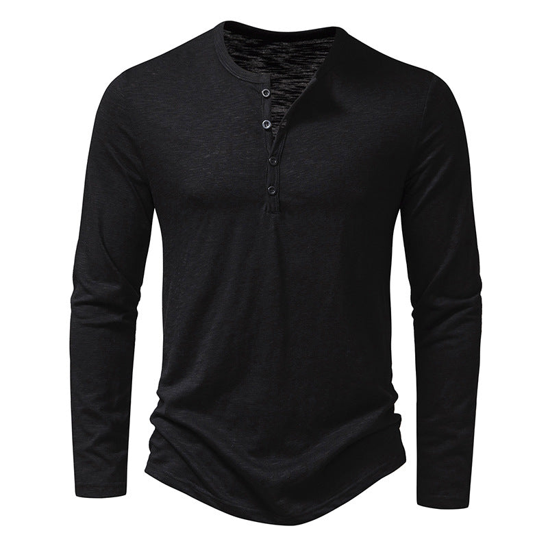 Enhance your wardrobe with our stunning long-sleeved button down t-shirt, perfect for any occasion. Versatile enough to dress up or down, it's the ideal choice for casual office wear, lunch or dinner dates, and even a night at the movies. Size: