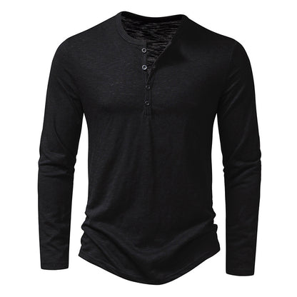 Enhance your wardrobe with our stunning long-sleeved button down t-shirt, perfect for any occasion. Versatile enough to dress up or down, it's the ideal choice for casual office wear, lunch or dinner dates, and even a night at the movies. Size: