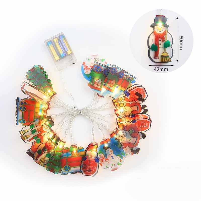 "Get ready to dazzle with a one-stop-shop for all your decorations and lighting needs! This product is perfect for adorning your table, wreath, and tree, and since it's battery operated, you can place it anywhere without worrying about outlets or cords. W