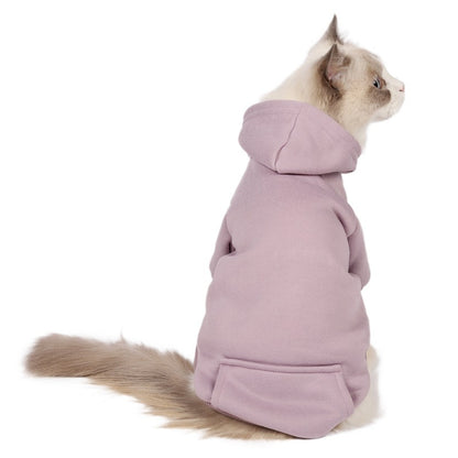 Your pets will look adorable and stay warm in these fleece lined hoodies! Any indoor pet will make a statement especially if you have a hoodie yourself! Made with quality materials and soft fleece lining, these stylish pet hoodies provide ultimate comfort