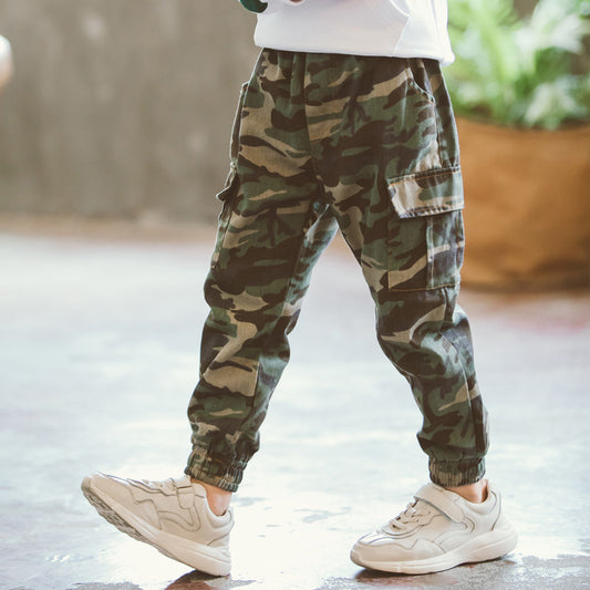 Children's Camouflage Cargo Pants