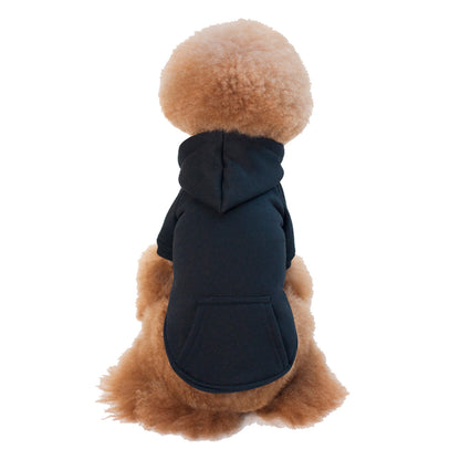 Your pets will look adorable and stay warm in these fleece lined hoodies! Any indoor pet will make a statement especially if you have a hoodie yourself! Made with quality materials and soft fleece lining, these stylish pet hoodies provide ultimate comfort