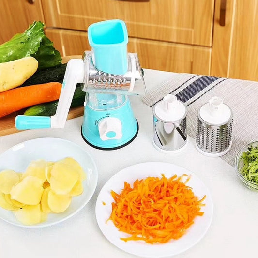 Discover the luxury of saving time and enhancing your kitchen life with our eco-friendly Manual Vegetable Cutter Slicer. This sleek and multifunctional tool is perfect for slicing vegetables, cheese, potatoes, meat, and more. Its robust design features a