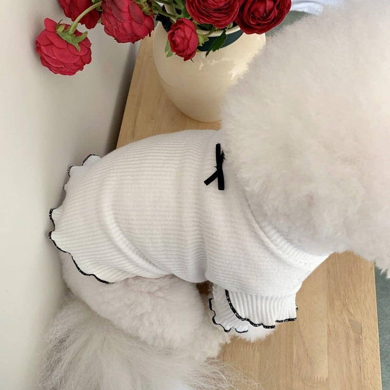 Give your furry friends a 'paws-itively' cute look with this sweater tee! Stylish yet lightweight, it's perfect for a 'ruff-tastic' outfit.