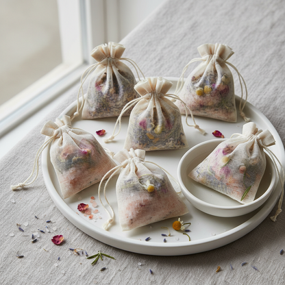 Bath Soak Tea Bags Pack Shot