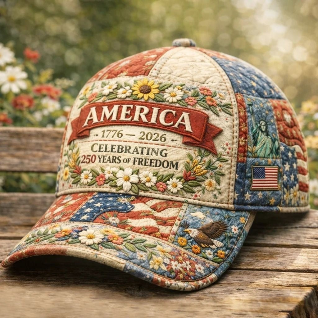 Independence Day 3D Digital Print Baseball Cap