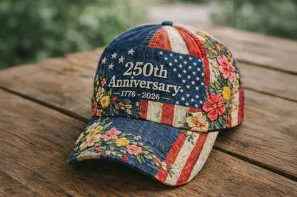 Independence Day 3D Digital Print Baseball Cap