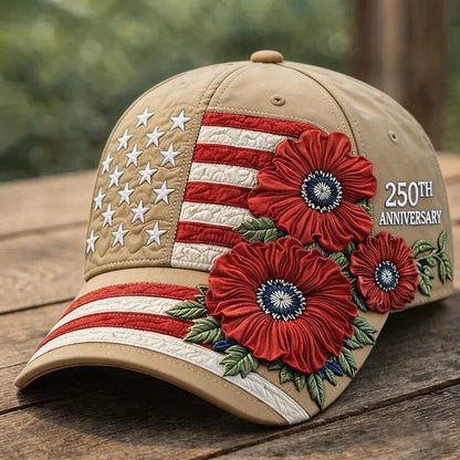 Independence Day 3D Digital Print Baseball Cap