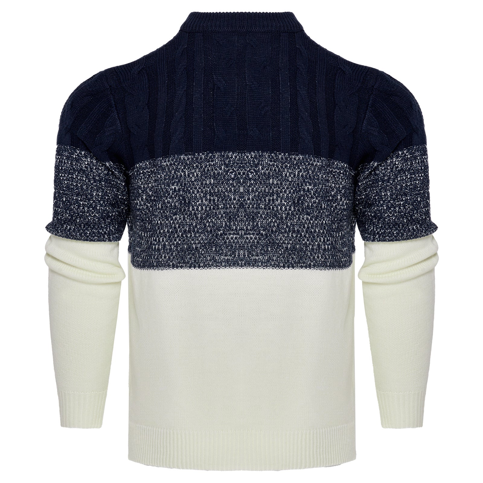 Indulge in luxury with our Men's Casual Color Block Long Sleeve Cable Knit Pullover Sweater, made from 100% Acrylic fabric for a hint of sophistication. This premium piece features a crew neck and a pull-on closure, with a delicate cable weave that adds t