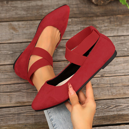 Women's Casual Strappy Loafer Shoes