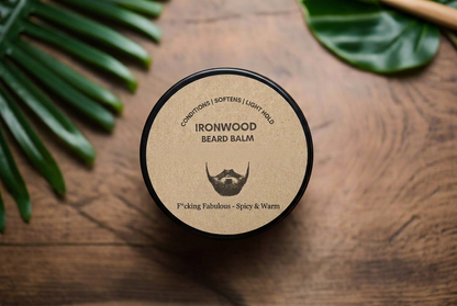 F*cking Fabulous beard balm label