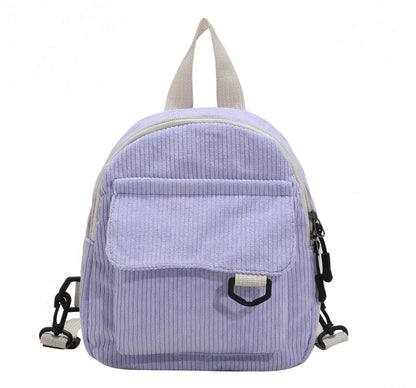 As a passionate believer in our product's value, I highly recommend this backpack for any occasion, whether it be for back to school or everyday use. The cute corduroy design adds a touch of quirkiness to your style, making you stand out with enthusiasm a