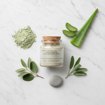 French Green Clay + Aloe Vera - Pore Refining Mask