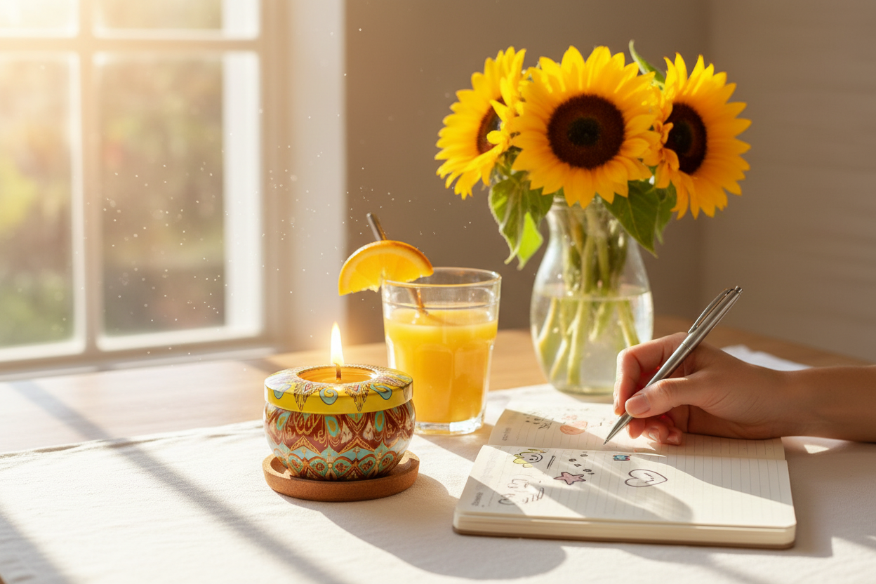 Joy Candle Lifestyle