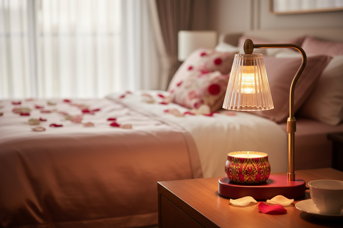 Love Candle - Romantic Bedroom, Passion-Style Lamp