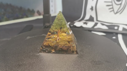 Natural Orgonite Reiki Energy Generator Healing Crystal