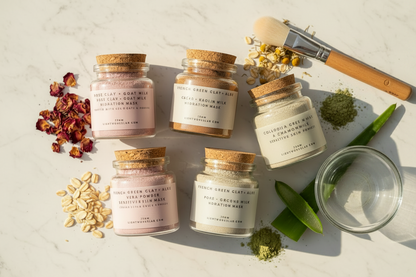 Therapeutic Powder Face Mask Collection - All 5 Masks