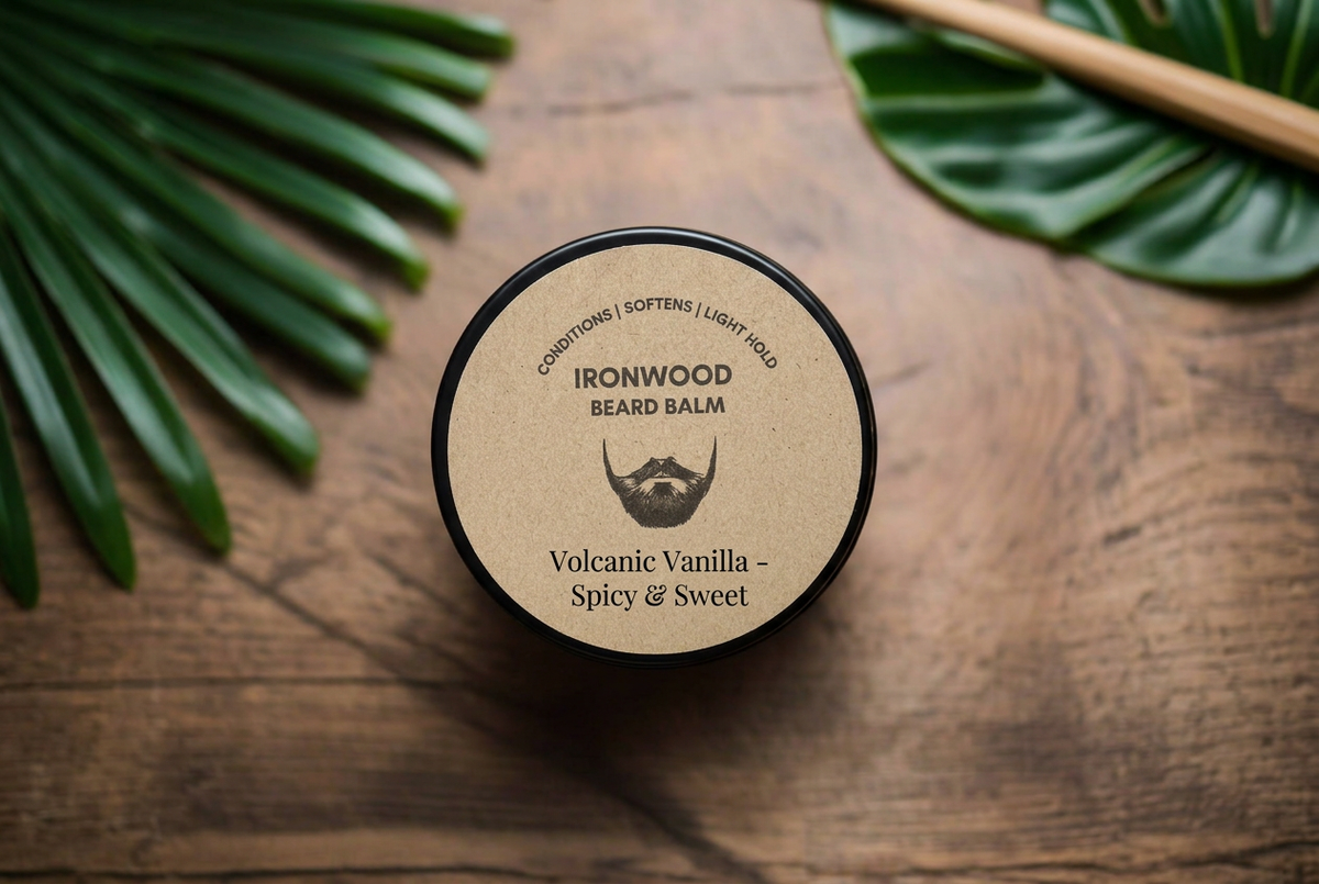 Volcanic Vanilla label